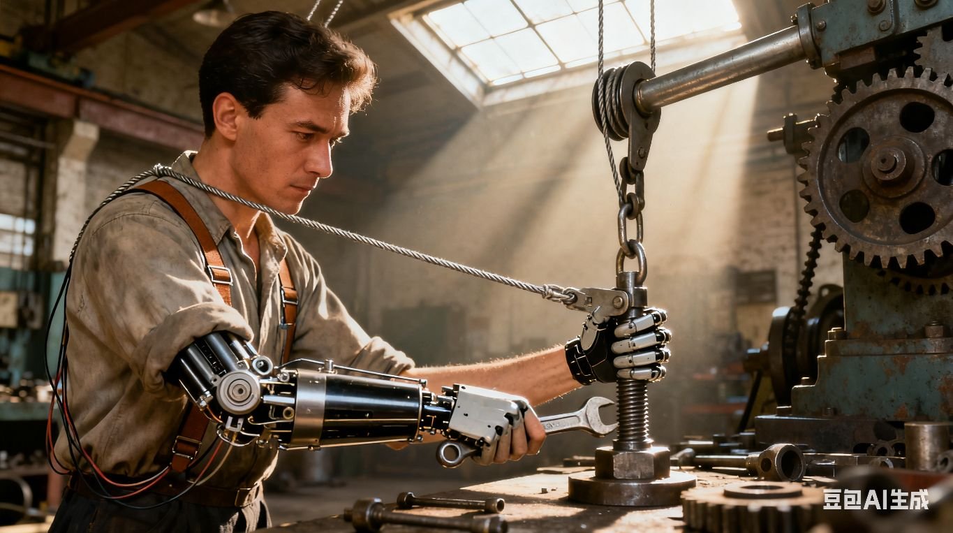 假肢機械手蘊含的力學原理